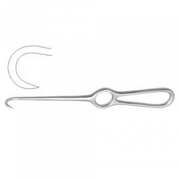 Volkmann Retractor 1 Sharp Prong Stainless Steel, 21.5 cm - 8 1/2"